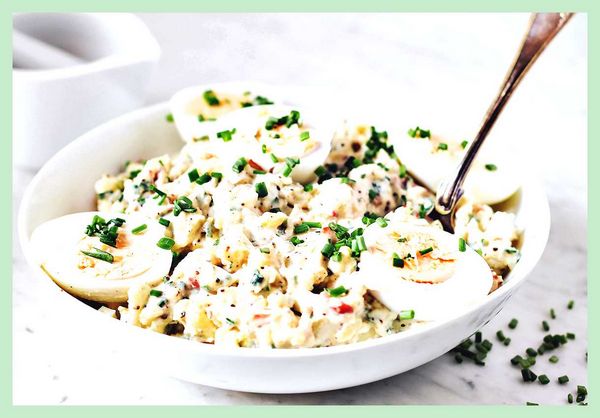 Быстрый картофельный салат