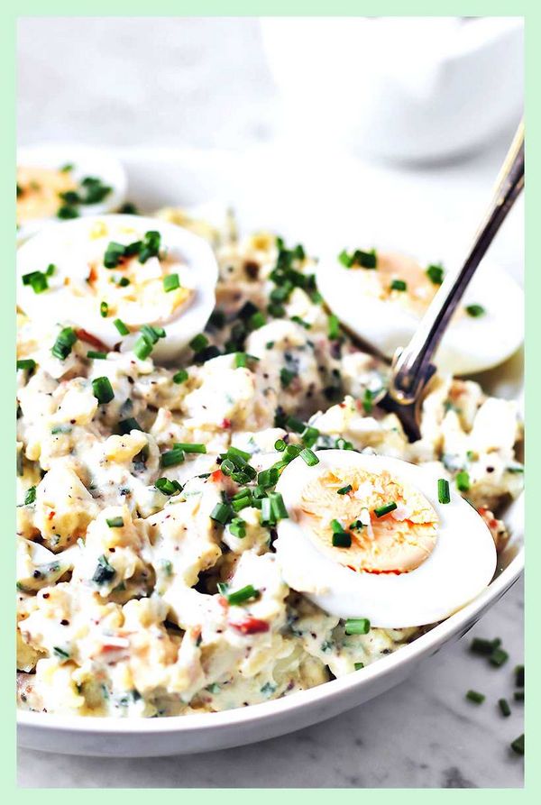Быстрый картофельный салат
