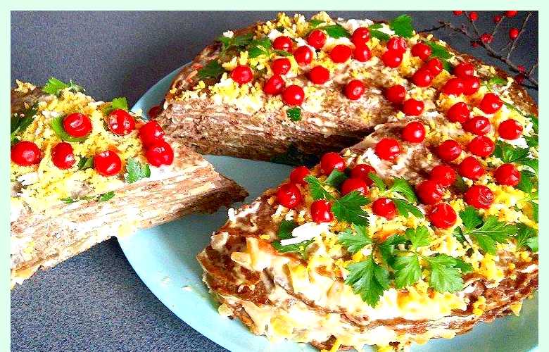 Как испечь печеночный торт