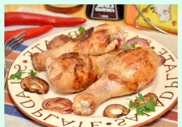 Как вкусно приготовить куриную голень на сковороде