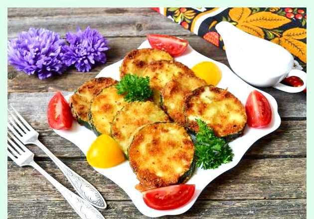 Как вкусно пожарить кабачки на сковороде