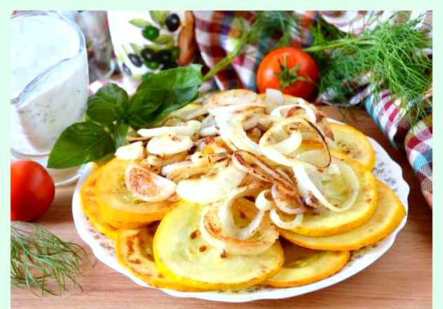 Как вкусно пожарить кабачки на сковороде