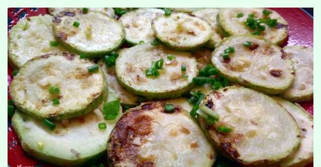 Как вкусно пожарить кабачок