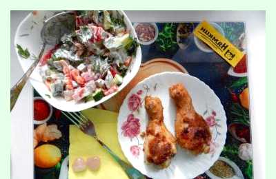 Как вкусно приготовить куриную голень на сковороде