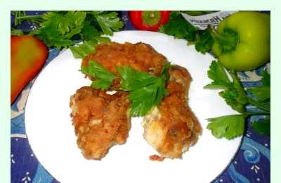 Как вкусно приготовить куриную голень на сковороде