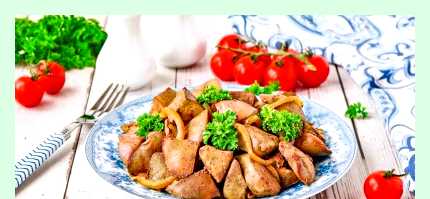 Как вкусно приготовить печень индейки на сковороде