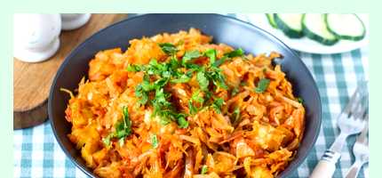 Как вкусно тушить капусту