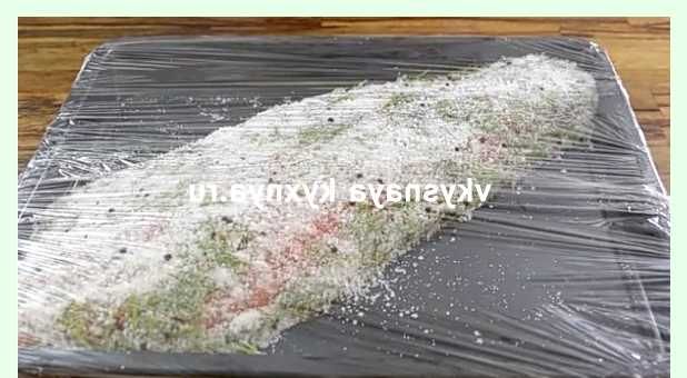 Как вкусно засолить семгу