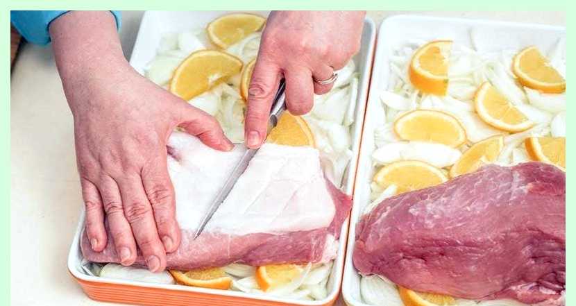 Как замариновать буженину для запекания