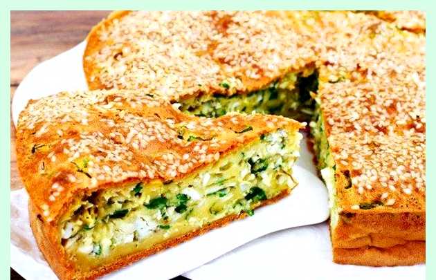 Пирог с сыром и курицей () Пирог с сыром и курицей