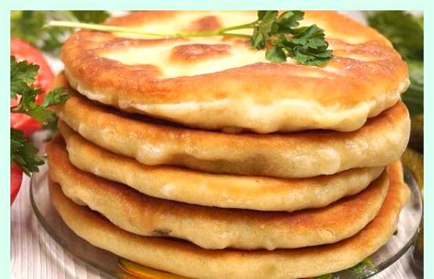 Приготовить лепешки на сковороде