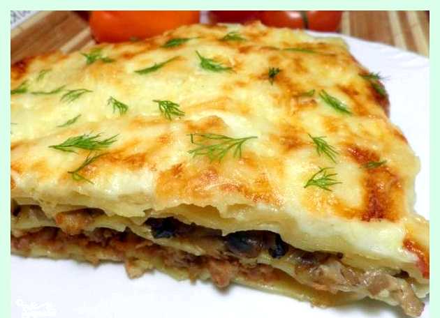 Приготовление лазаньи с фаршем в домашних условиях