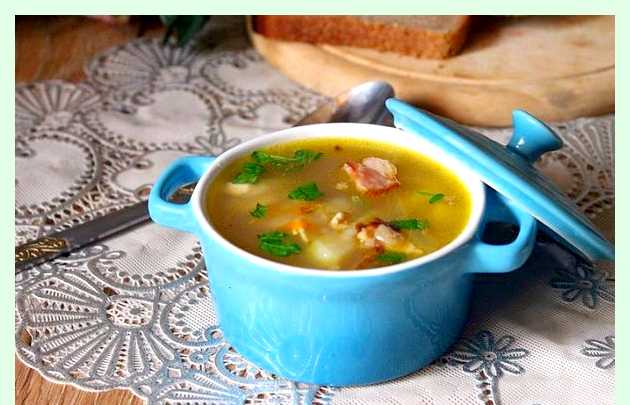 Рецепт гречневого супа с курицей () Рецепт гречневого супа с курицей