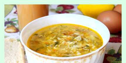 Рецепт супа с вермишелью и курицей