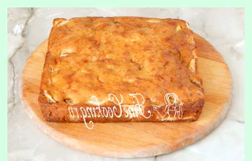 Рецепт заливной пирог с яблоками () Рецепт заливной пирог с яблоками