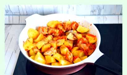 Как готовить тушеную картошку с мясом (готовить, тушеный, картошка, мясо, среднем огне) Как готовить тушеную картошку с мясом