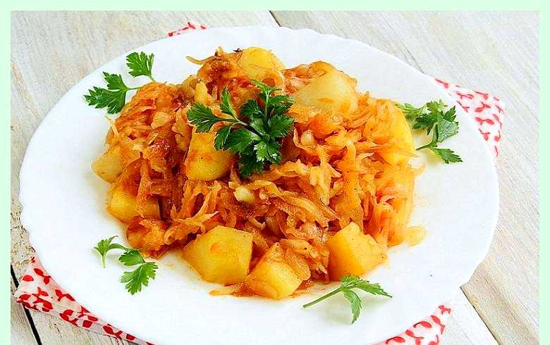 Как готовить тушеную картошку