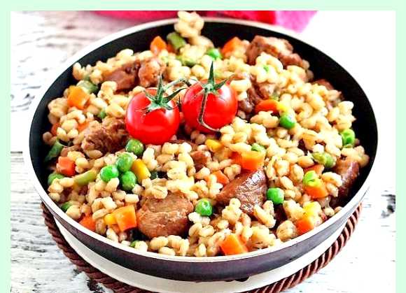 Как приготовить кашу перловую с мясом