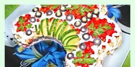 Салат из курицы простой и вкусный () Салат из курицы простой и вкусный