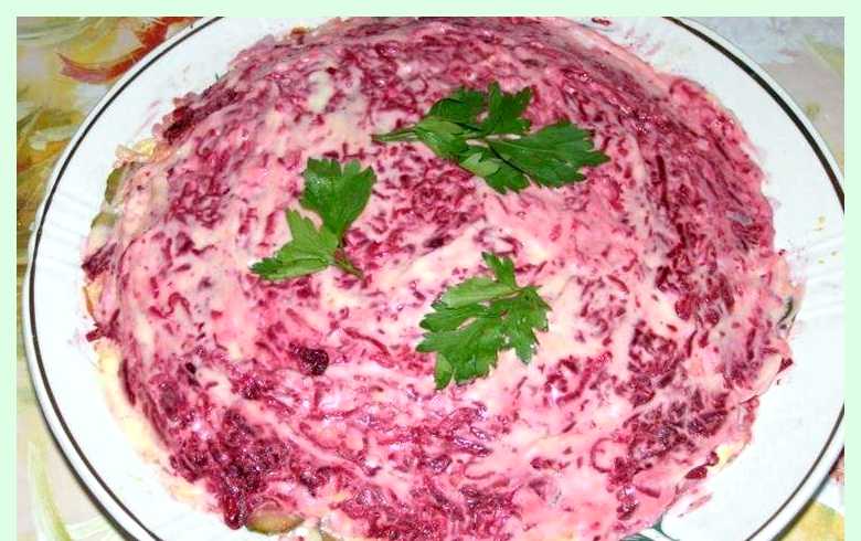 Что приготовить из вареной свеклы