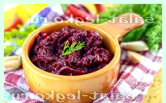 Что приготовить из вареной свеклы адыгейским сыром