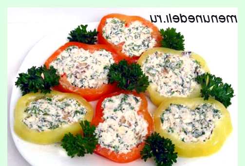 Фаршированный перец с мясом и рисом