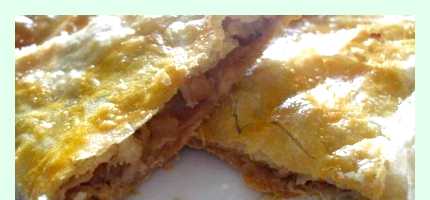 Тесто для штруделя с яблоками