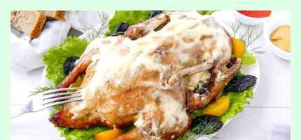 Утка в духовке целиком с хрустящей корочкой (утка, духовка, целик, хрустеть) Утка в духовке целиком с хрустящей корочкой