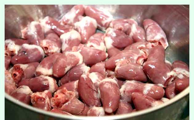 Суп из сердечек куриных рецепт (сердечко, куриный, рецепт, куриных сердечек, куриными сердечками, Количество порций) Суп из сердечек куриных рецепт