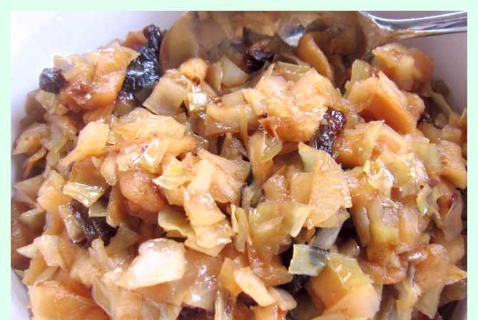 Свежая тушеная капуста рецепт