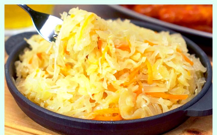 Свежая тушеная капуста рецепт