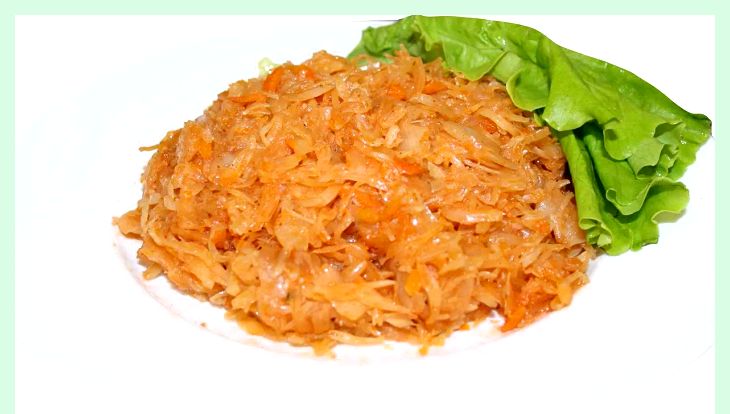 Свежая тушеная капуста рецепт